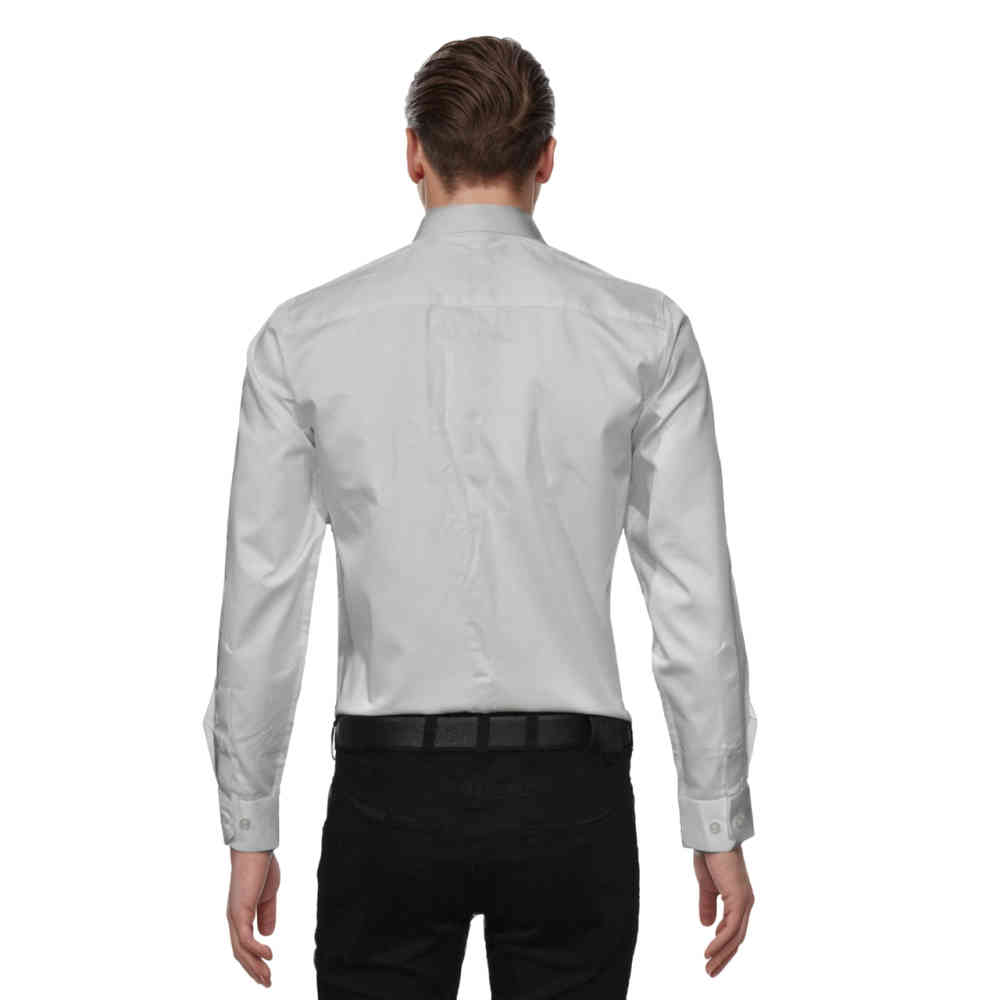 Armani Exchange logo Print White Cotton Shirt-1