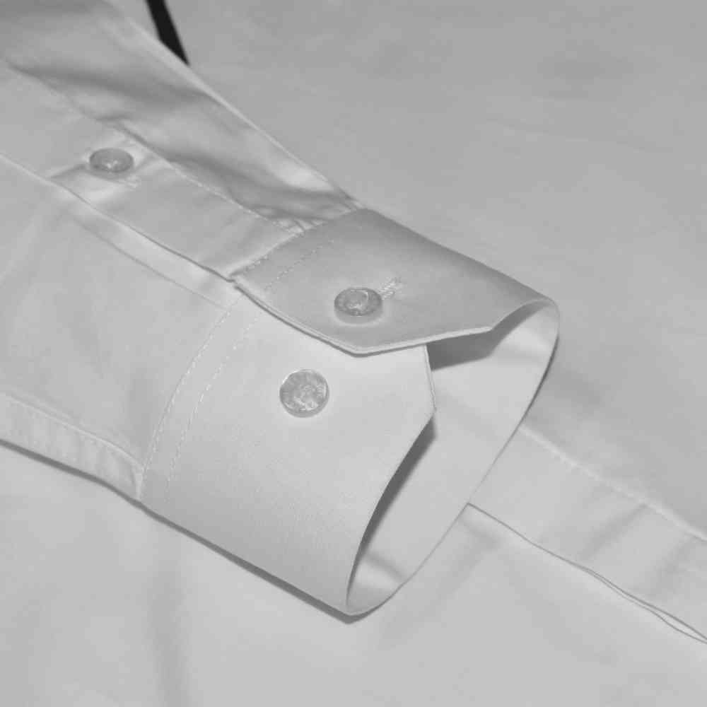 Armani Exchange logo Print White Cotton Shirt-5