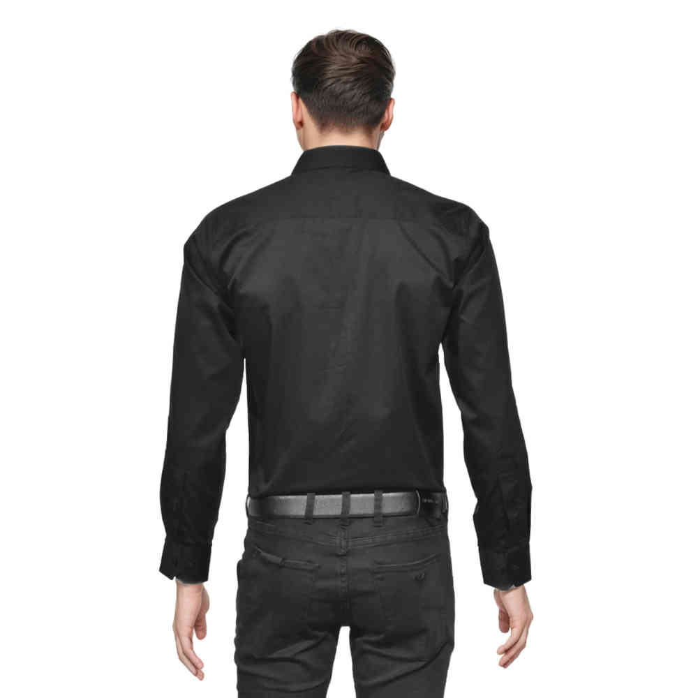 Armani Exchange logo Print Black Cotton Shirt-1