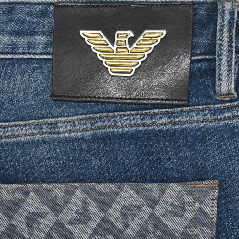 Emporio Armani Blue Premium Quality Jeans-4