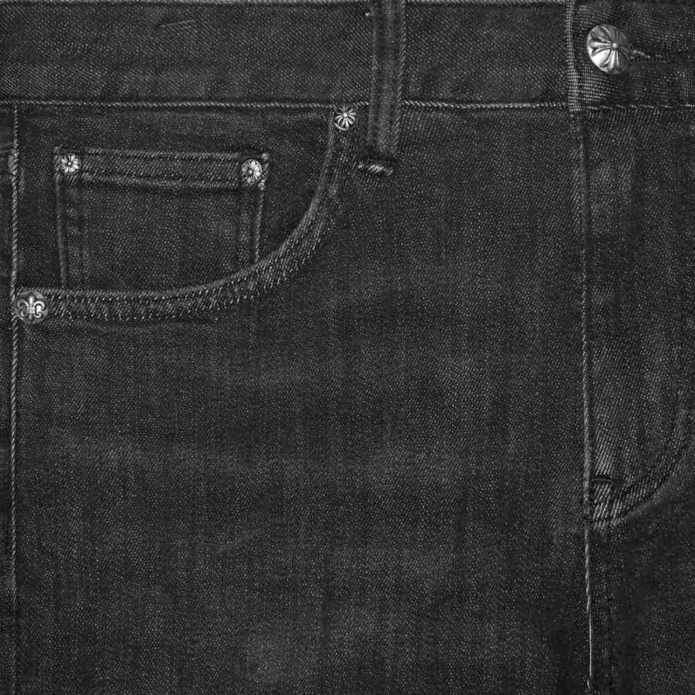 Chrome Hearts Black Premium Quality Jeans-thumb-2