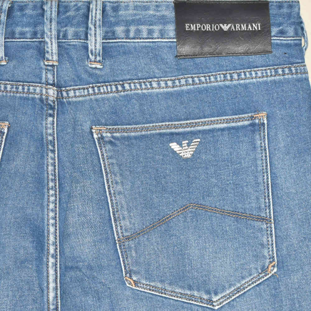 Emporio Armani Blue Premium Quality Jeans-thumb-3