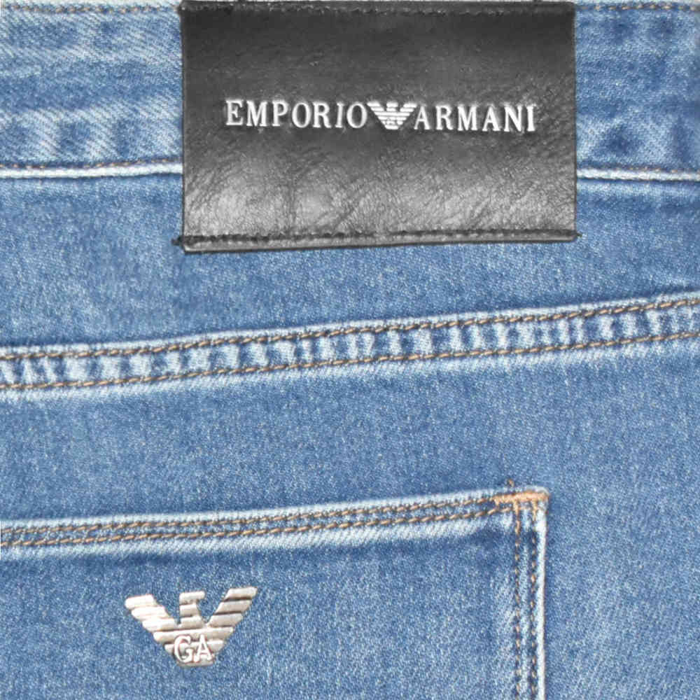 Emporio Armani Blue Premium Quality Jeans-thumb-4