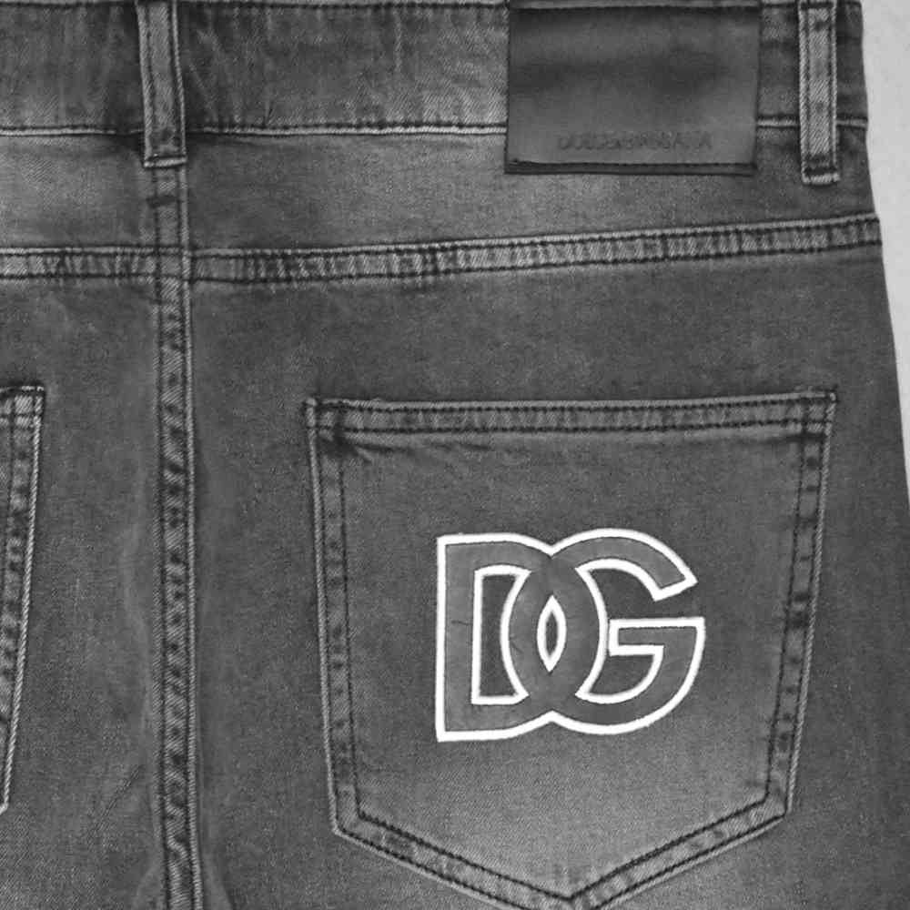 Dolce & Gabbana Grey Premium Quality Jeans-thumb-3