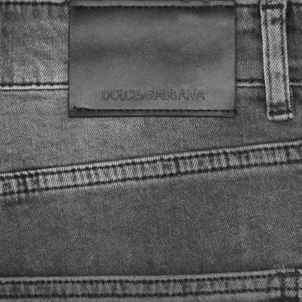 Dolce & Gabbana Grey Premium Quality Jeans-thumb-4