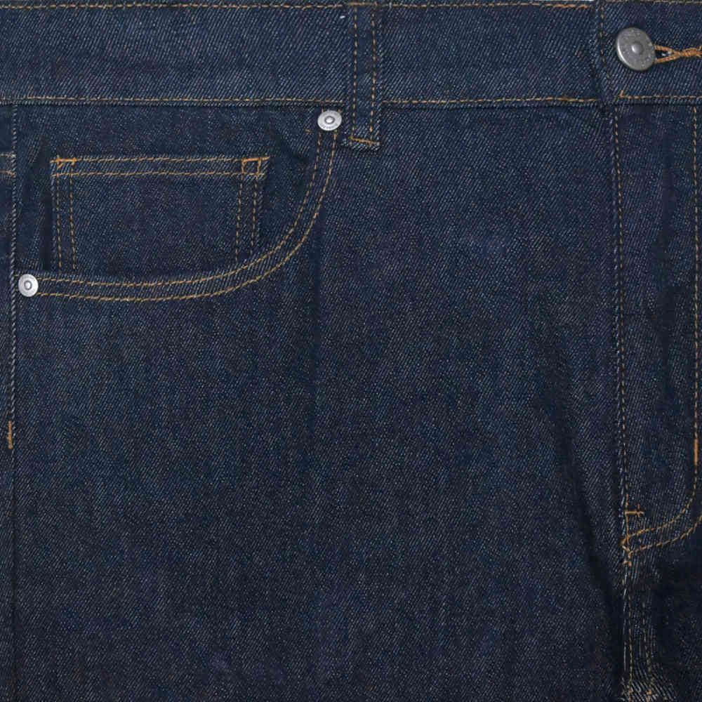 Burberry Dark Blue Premium Logo on Pocket Jeans-2