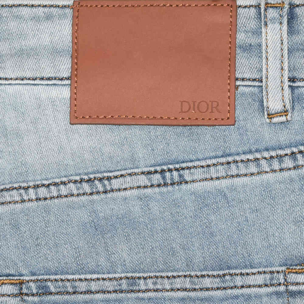Dior Light Blue Premium Quality Jeans-4