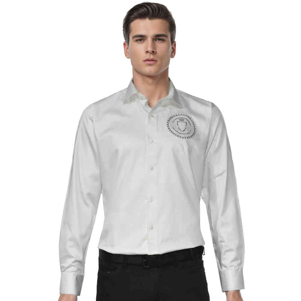 White Balmain Paris Black Premium Quality Shirt