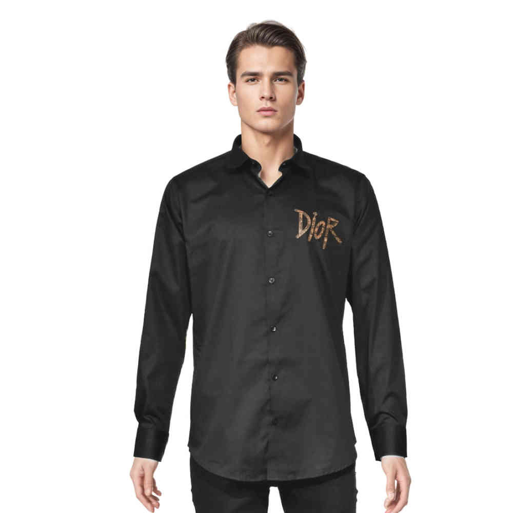 Dior Black Premium Quality Shirt-thumb-6