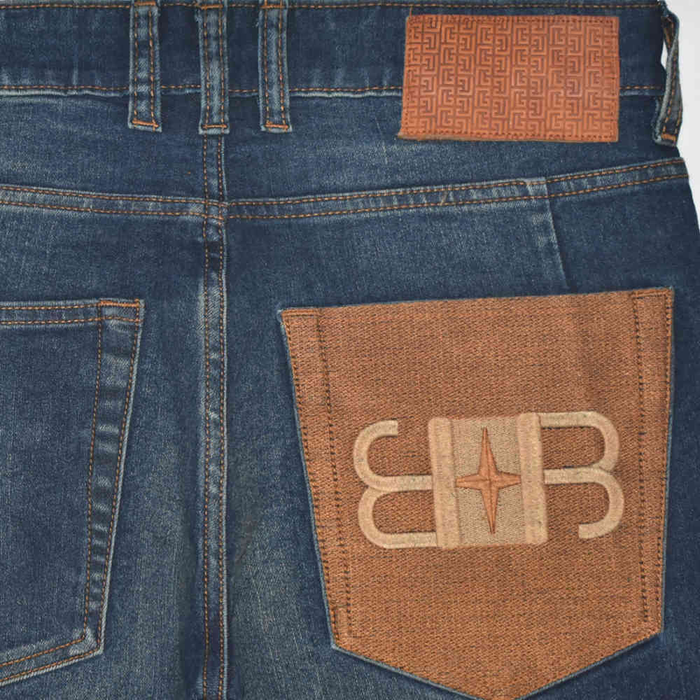 Balmain Dark Blue Premium Quality Jeans-3