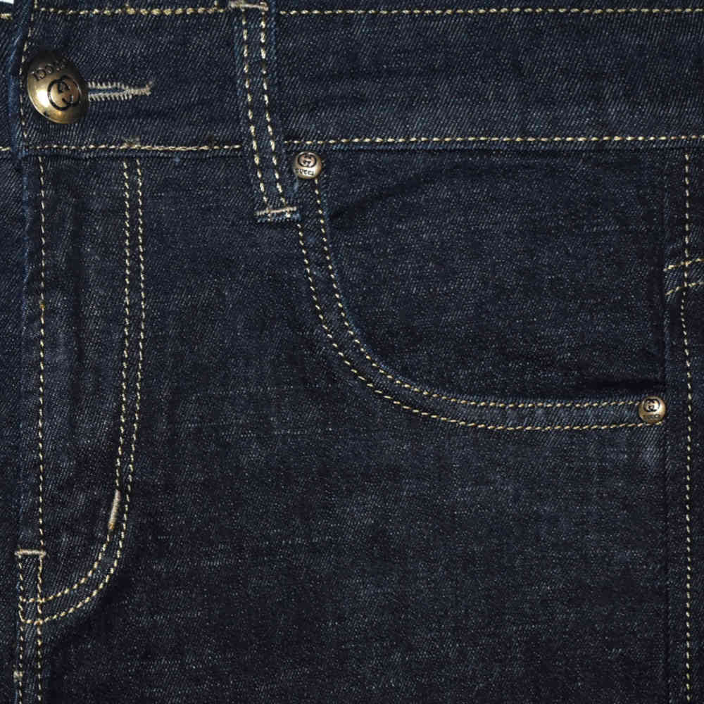 Gucci Blue Premium Quality Jeans-thumb-1
