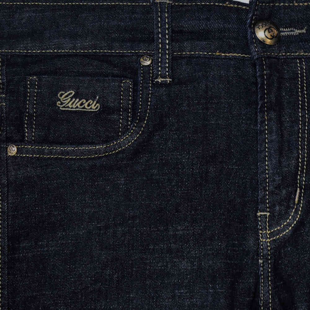 Gucci Blue Premium Quality Jeans-thumb-2