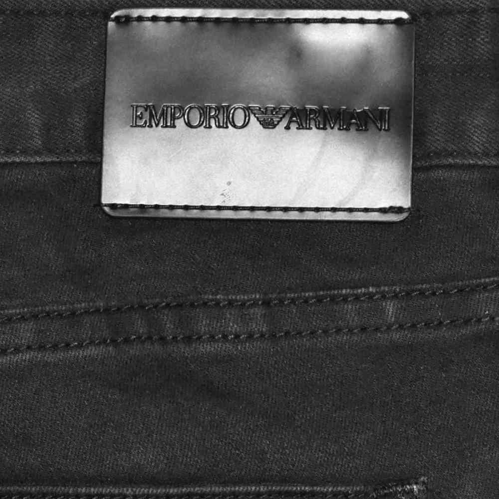 Emporio Armani Black Premium Quality Jeans-thumb-4