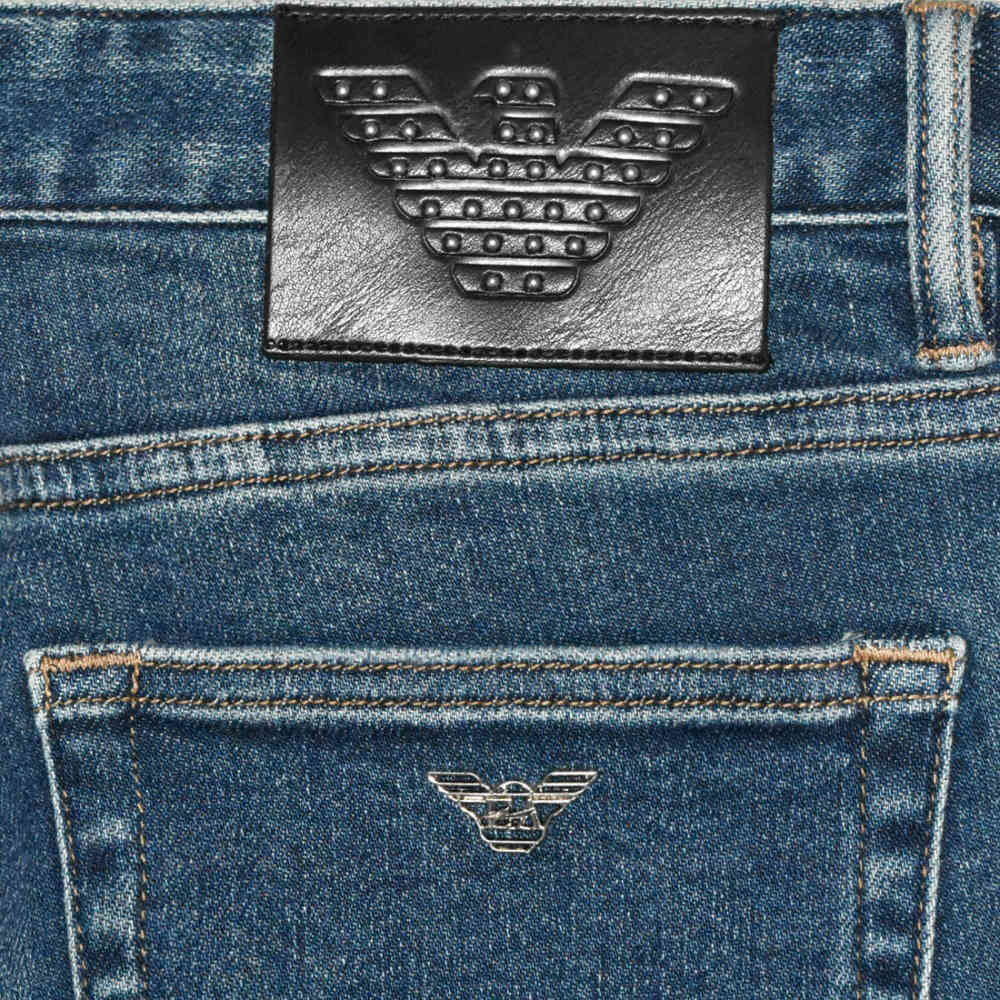 Emporio Armani Blue Premium Quality Jeans-thumb-4