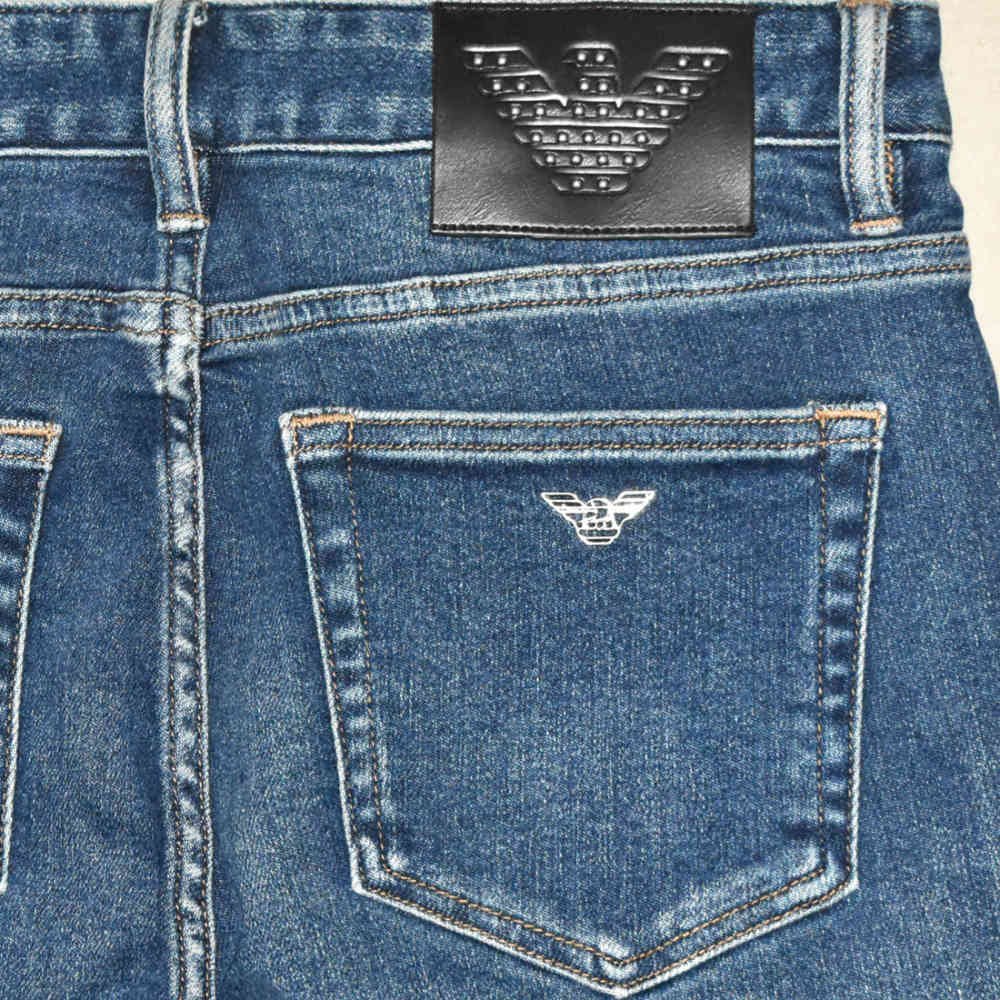 Emporio Armani Blue Premium Quality Jeans-thumb-3
