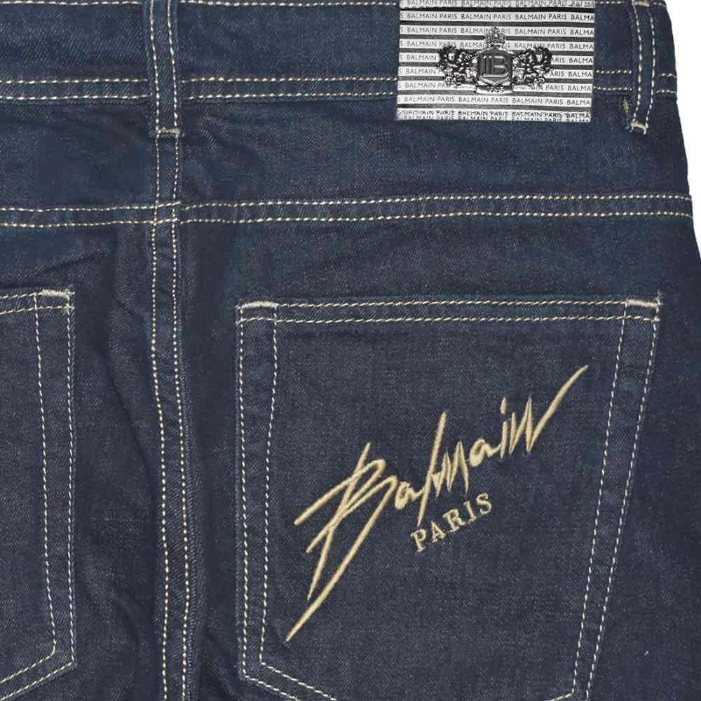 Balmain Blue Premium Quality Jeans-3