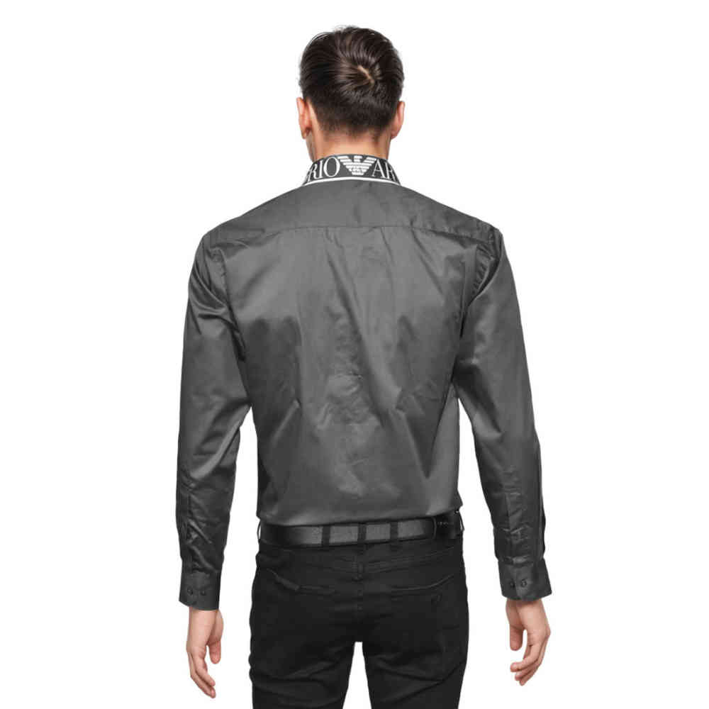 Emporio Armani Grey Premium Luxury Shirt-1