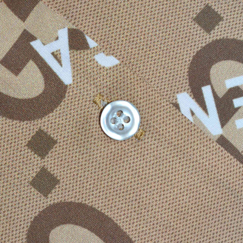 Gucci Brown Premium Quality Men's Logo-Print Short Sleeve Shirt & Shorts Combo-3