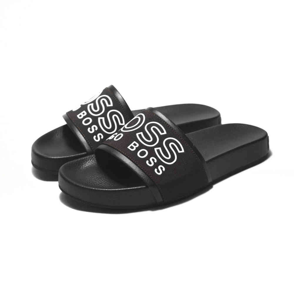 Coffee White Boss Coffee Black Premium Men's Flip-flops
