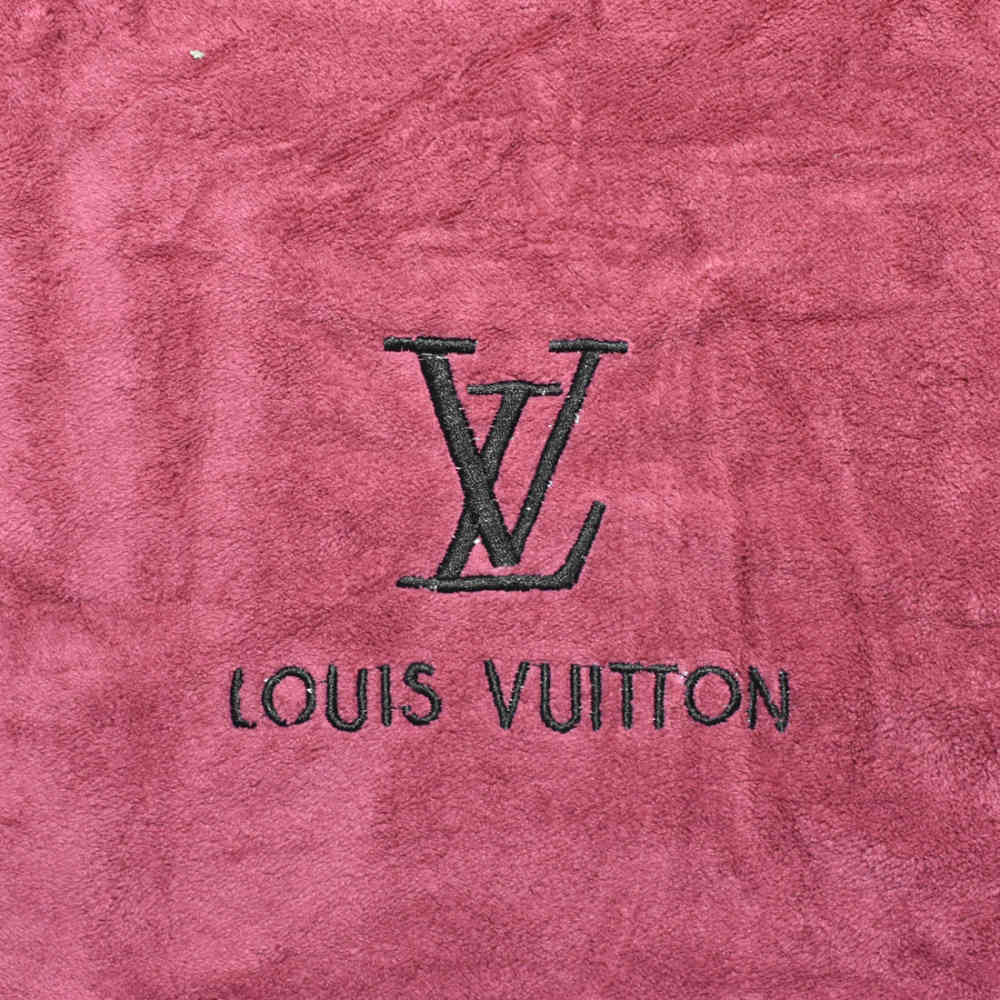 Louis Vuitton Embroidered logo Wine Towel - Set of 2-1