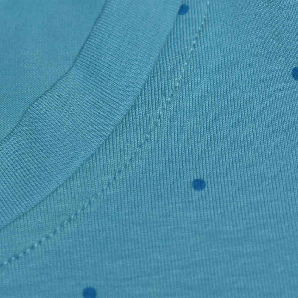 Miu Miu Sky Blue Premium Cotton Co-ord Set-5