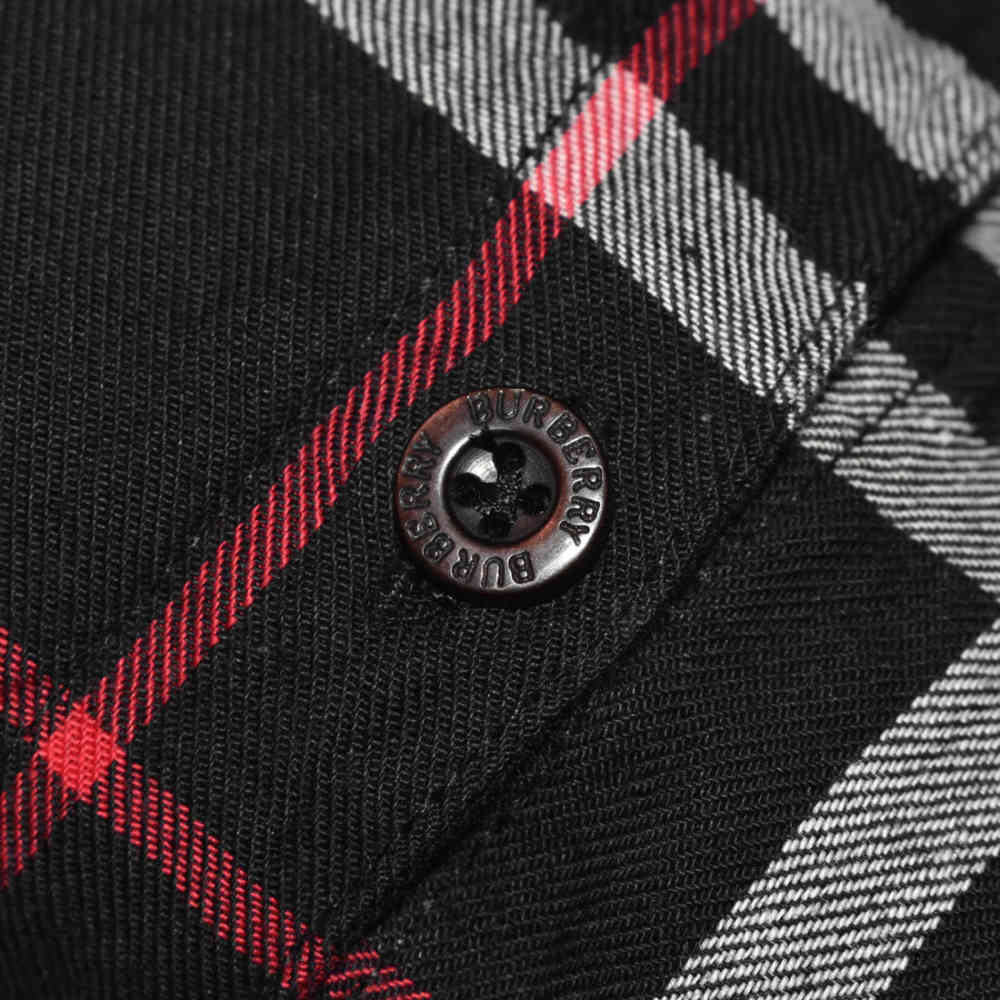 Burberry Black Check Premium Cotton Co-ord Set-thumb-5