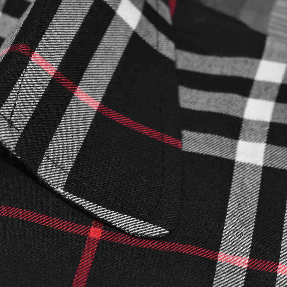 Burberry Black Check Premium Cotton Co-ord Set-thumb-4