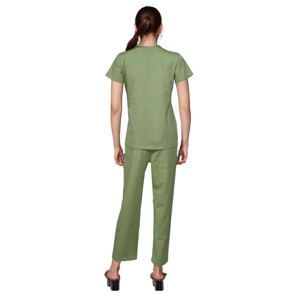 Miu Miu Green Premium Cotton Co-ord Set-2