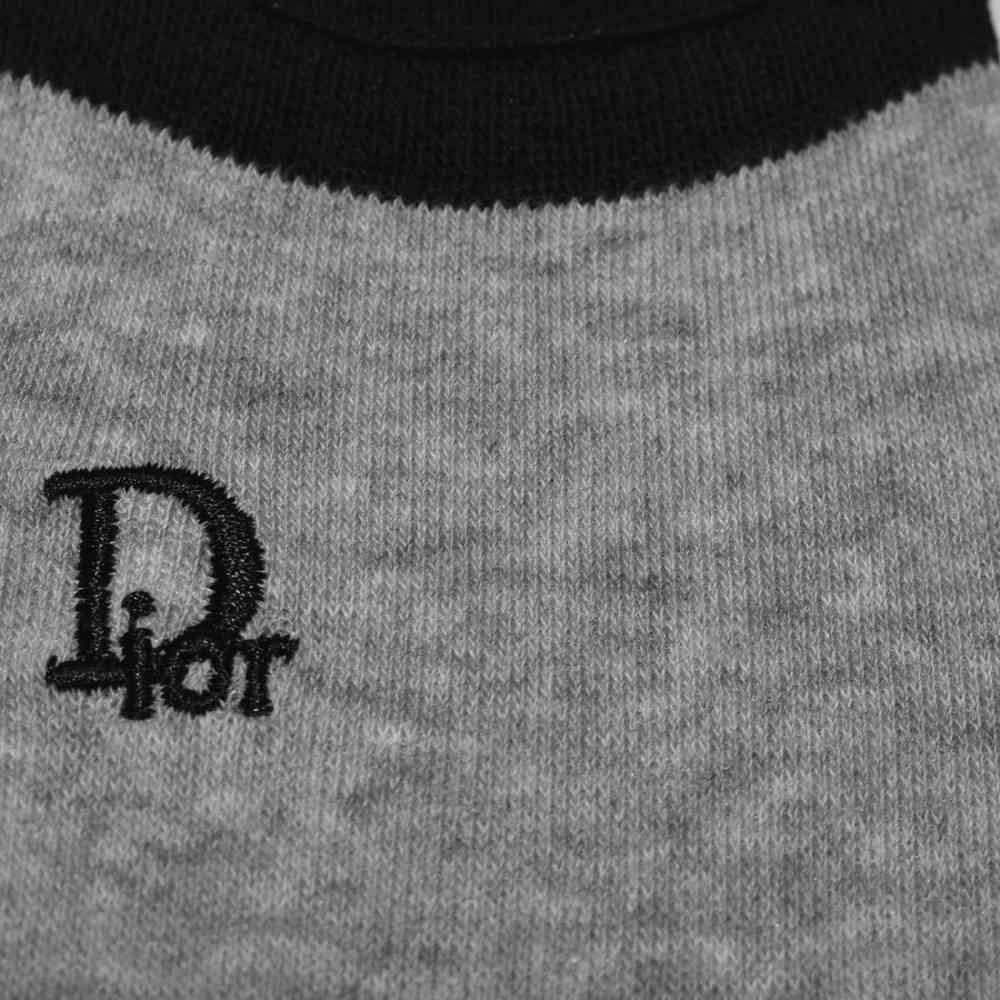 Dior Embroidered Premium No Show Socks-2