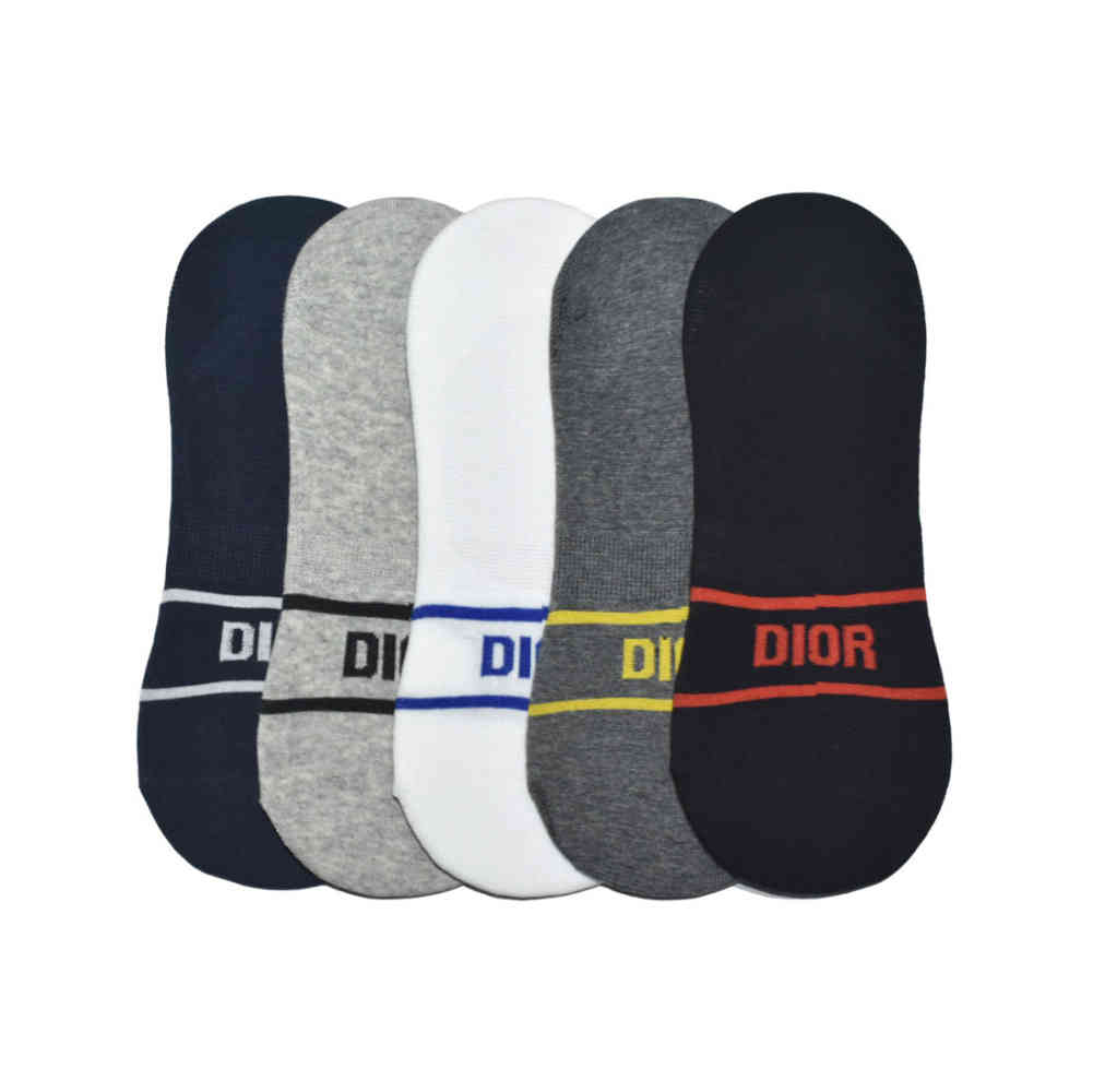 Dior Premium Luxury No Show Socks-1