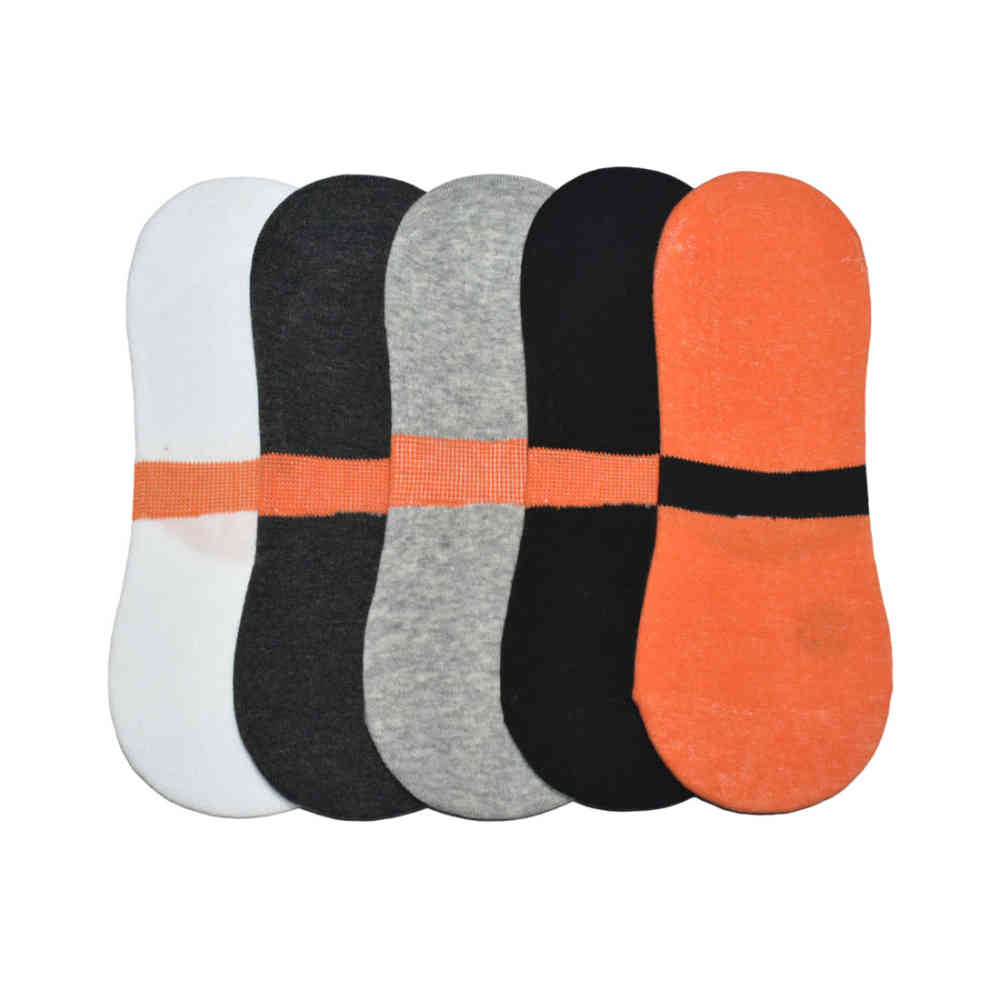 Hermes Orange Premium Luxury No Show Socks-thumb-1