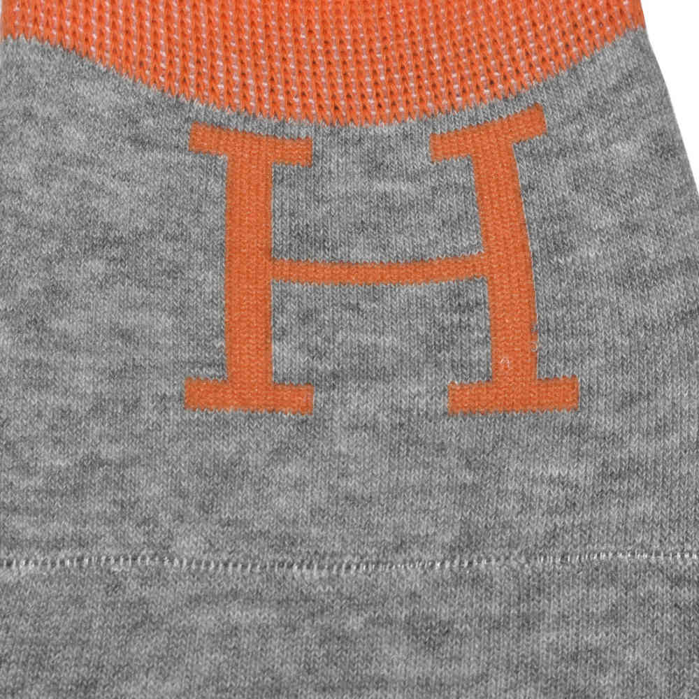 Hermes Premium Luxury Cotton No Show Socks-thumb-2