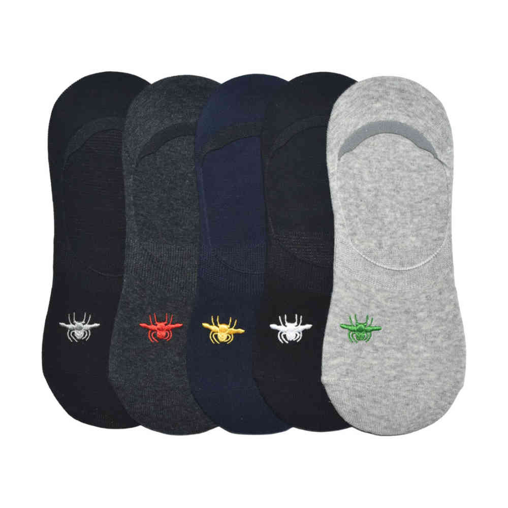 Spider Embroidered Premium No Show Socks Dior Embroidered Premium No Show Socks