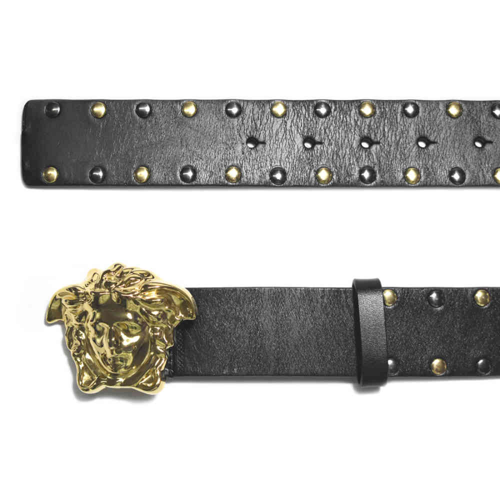 Versace Black Premium Quality Belt-thumb-3