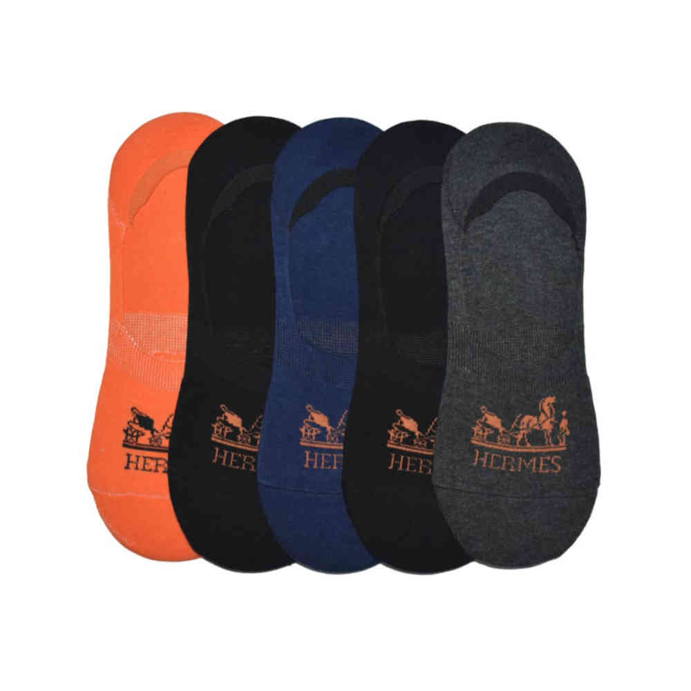 Hermes No Show Premium Quality Socks-thumb-0