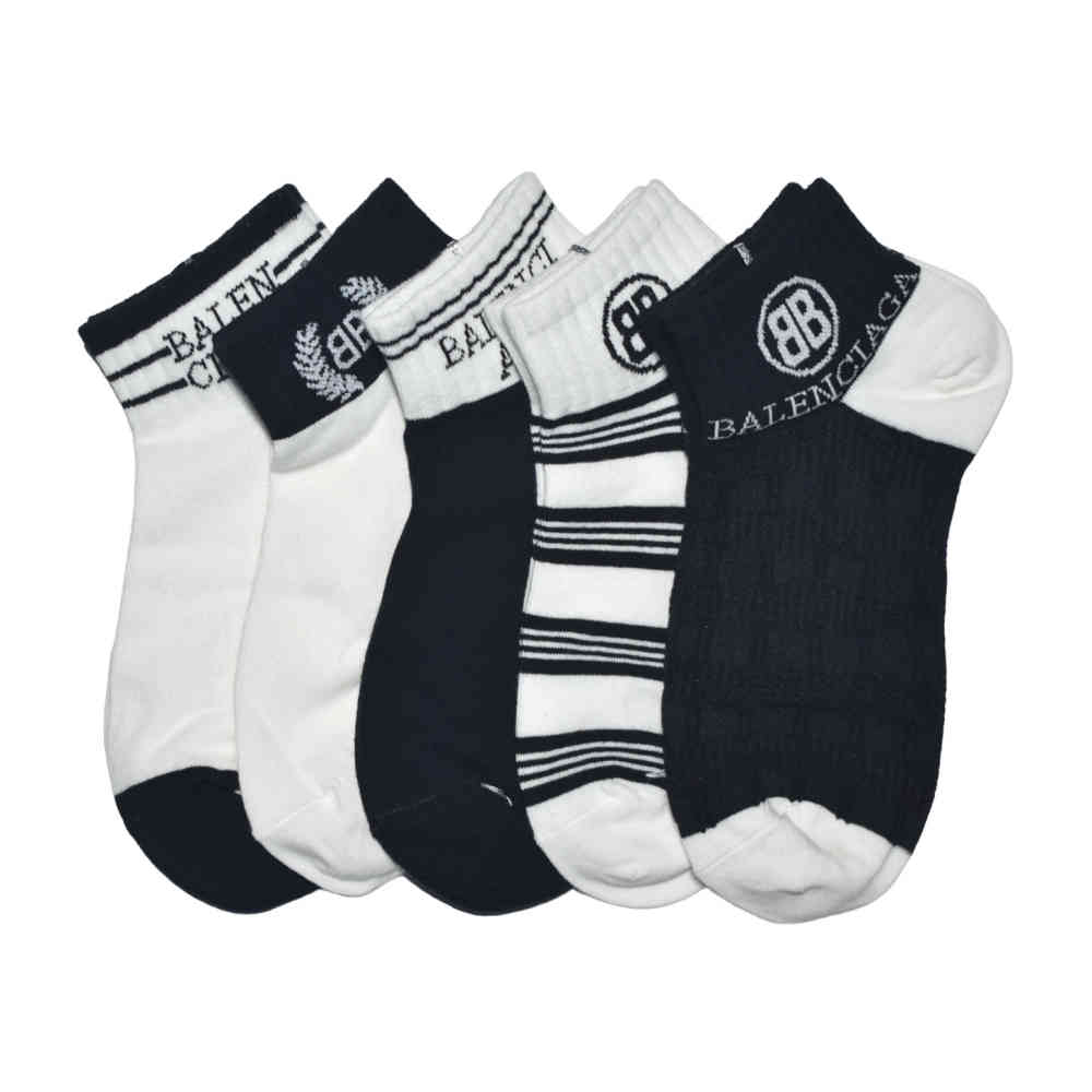 Balenciaga Premium Luxury Low Anklet Socks-1