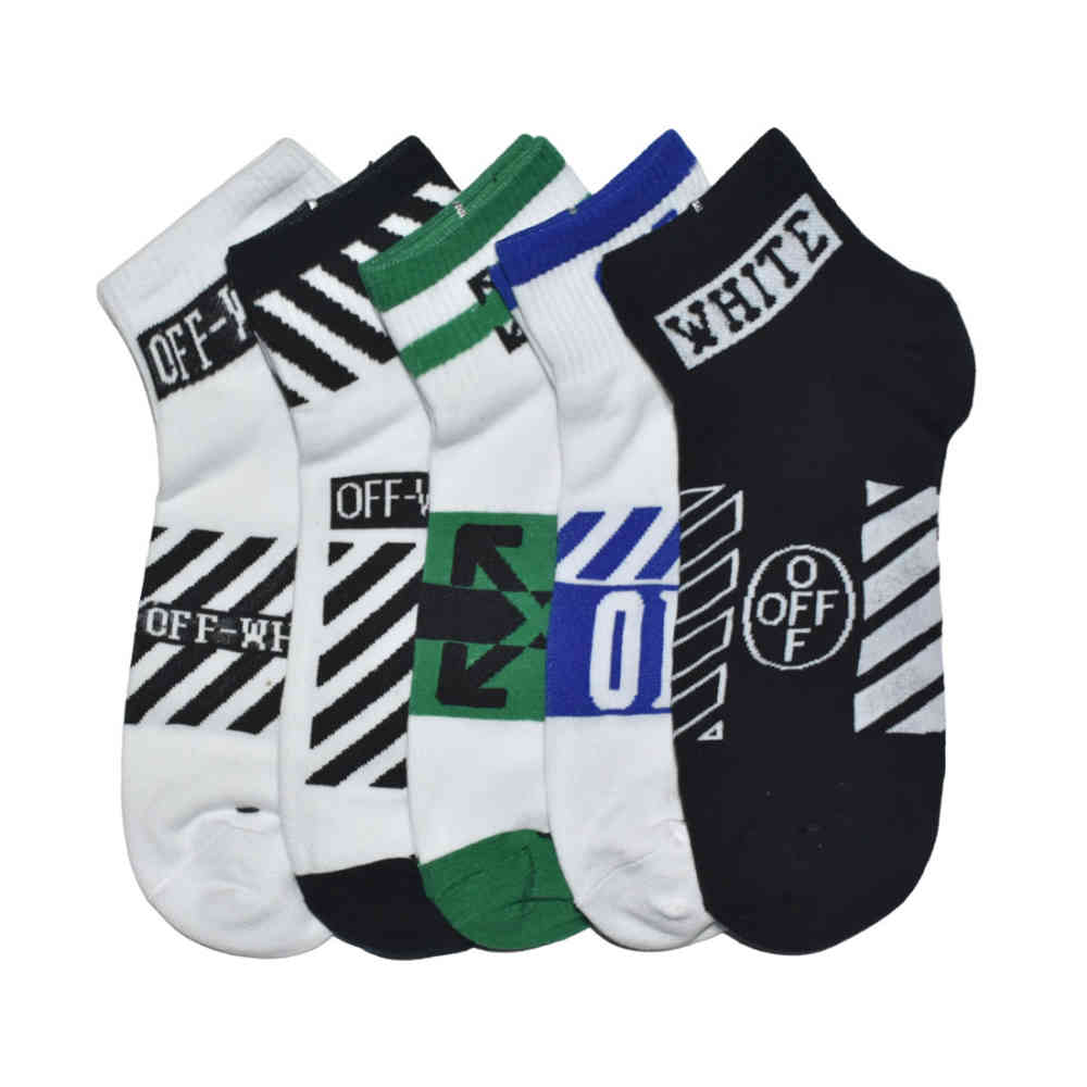 Off-White Premium Luxury Low Anklet Socks-thumb-1
