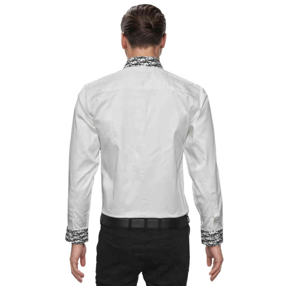 Christian Dior logo Patch White Premium Shirt-1
