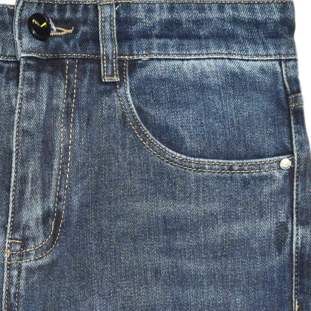 Fendi Dark Blue Premium Denim Jeans-1