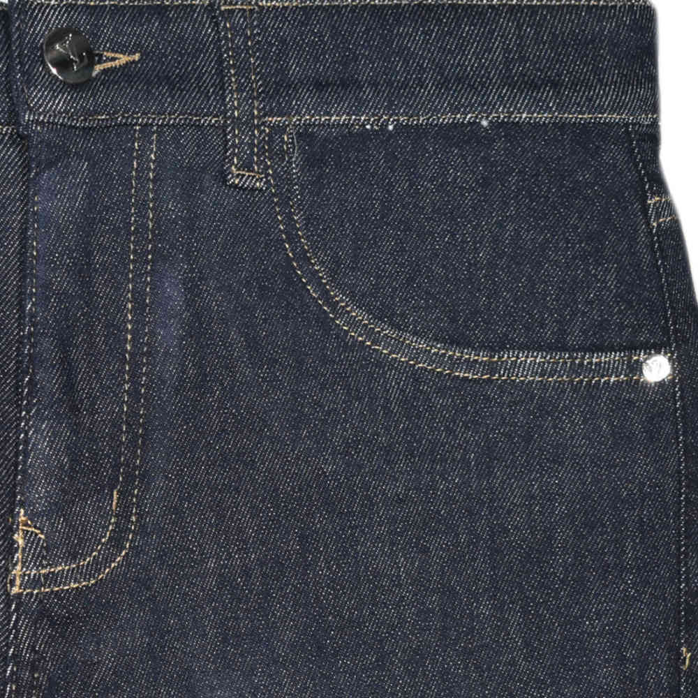 Louis Vuitton Monogram Dark Navy Blue Jeans-thumb-1