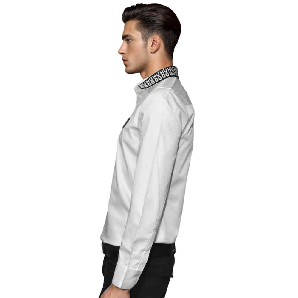 Hugo Boss White Premium Cotton Shirt-2
