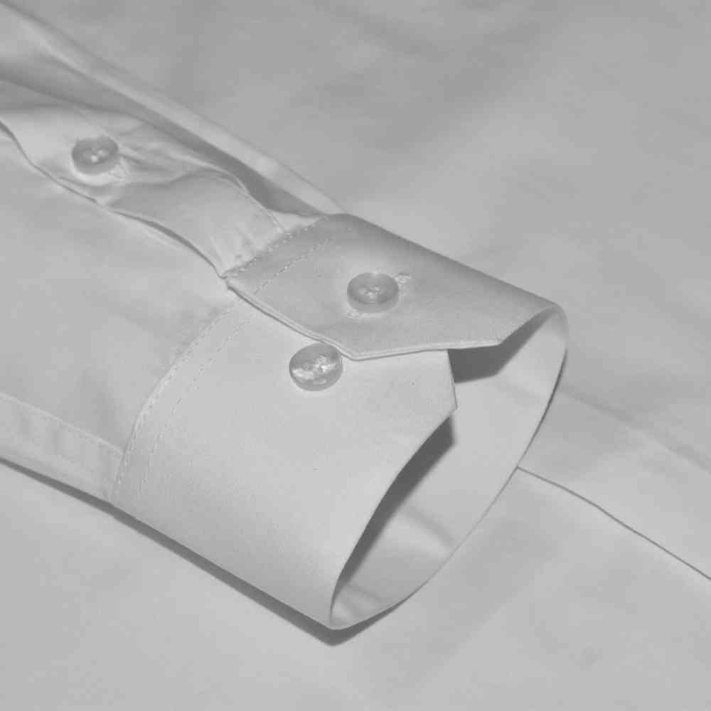Boss White Premium Quality Cotton Shirt-5