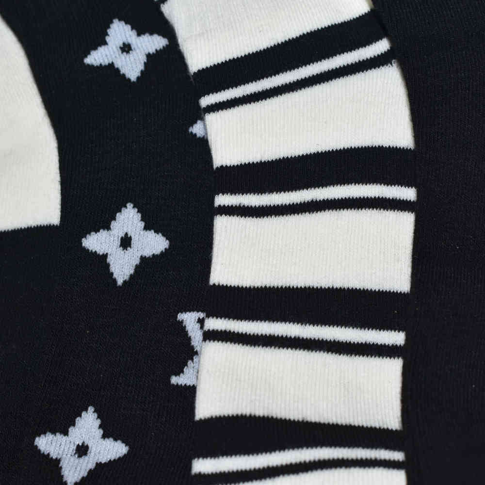 Louis Vuitton Monogram Embroidery Anklet Socks-thumb-3