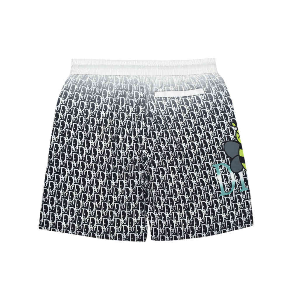 Dior Black & White Premium Quality Men's Shorts-thumb-1