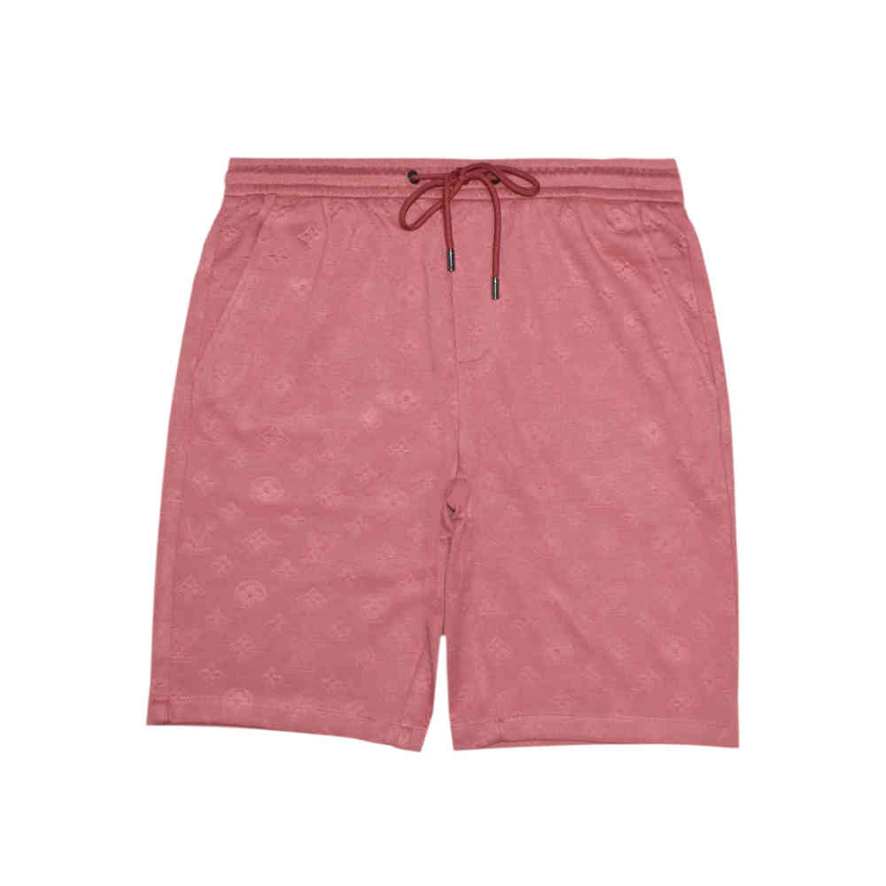 Louis Vuitton Red Premium Quality Men's Shorts-thumb-0