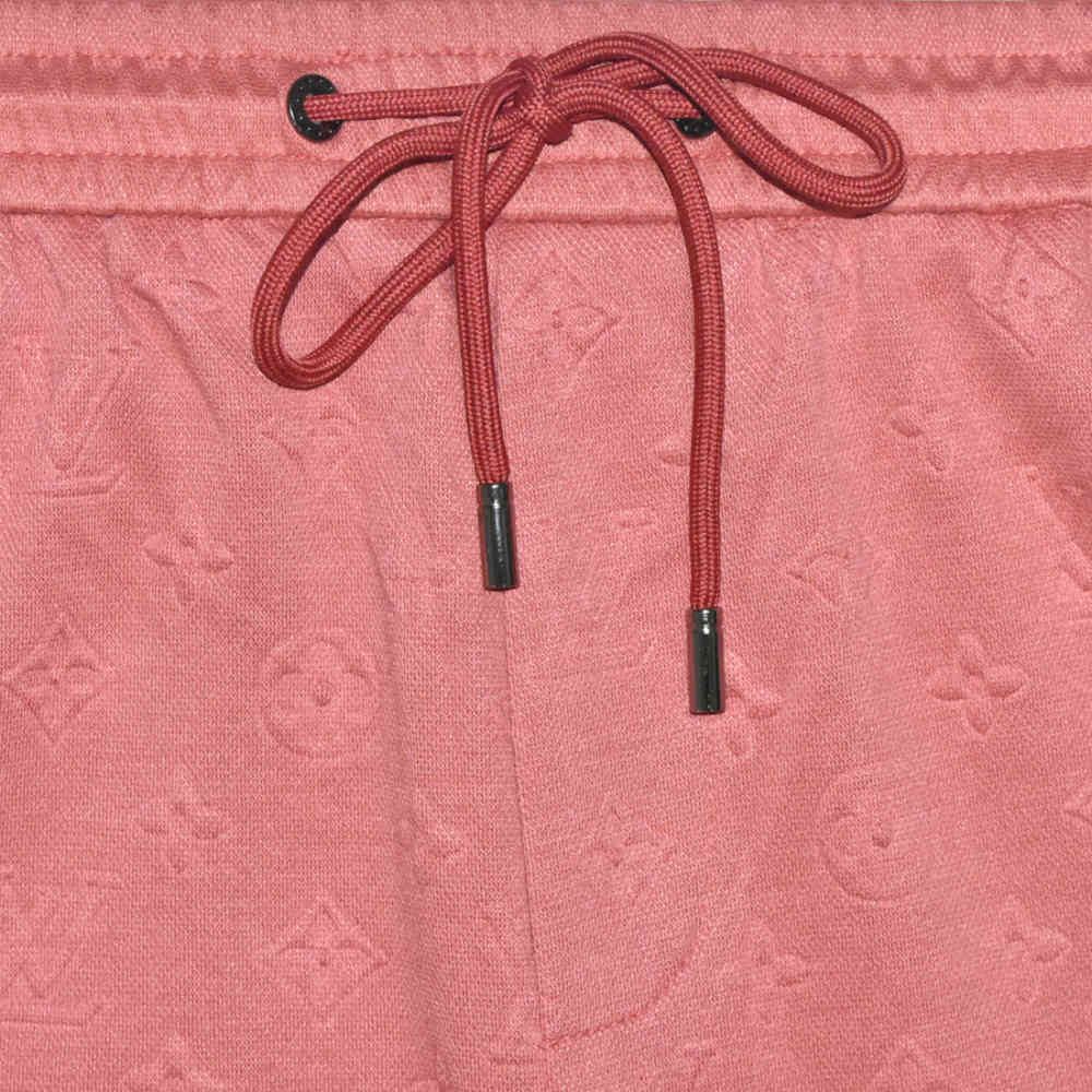 Louis Vuitton Red Premium Quality Men's Shorts-thumb-3