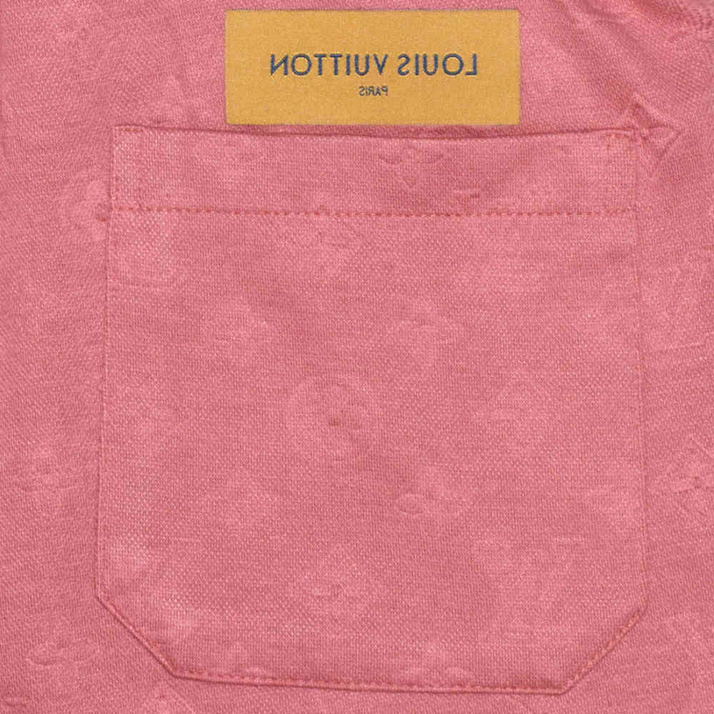 Louis Vuitton Red Premium Quality Men's Shorts-thumb-4