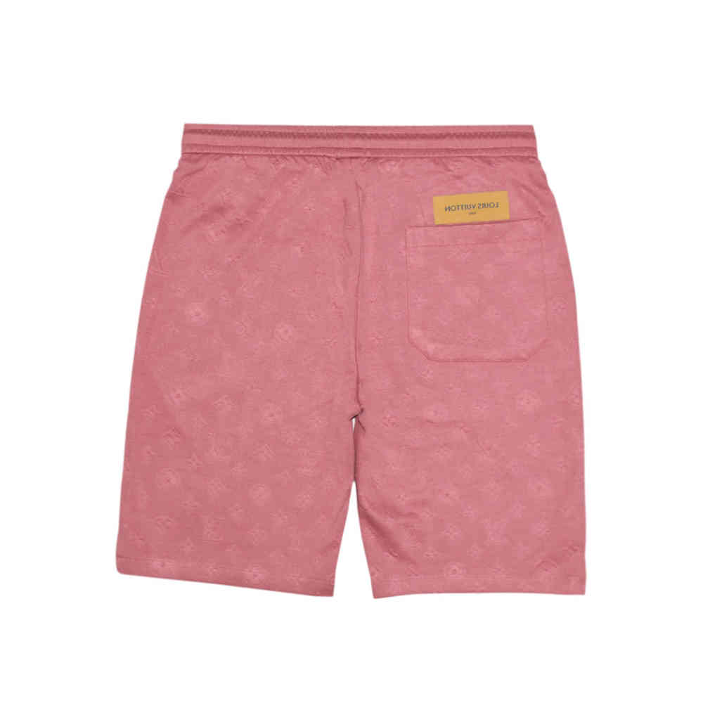 Louis Vuitton Red Premium Quality Men's Shorts-thumb-1