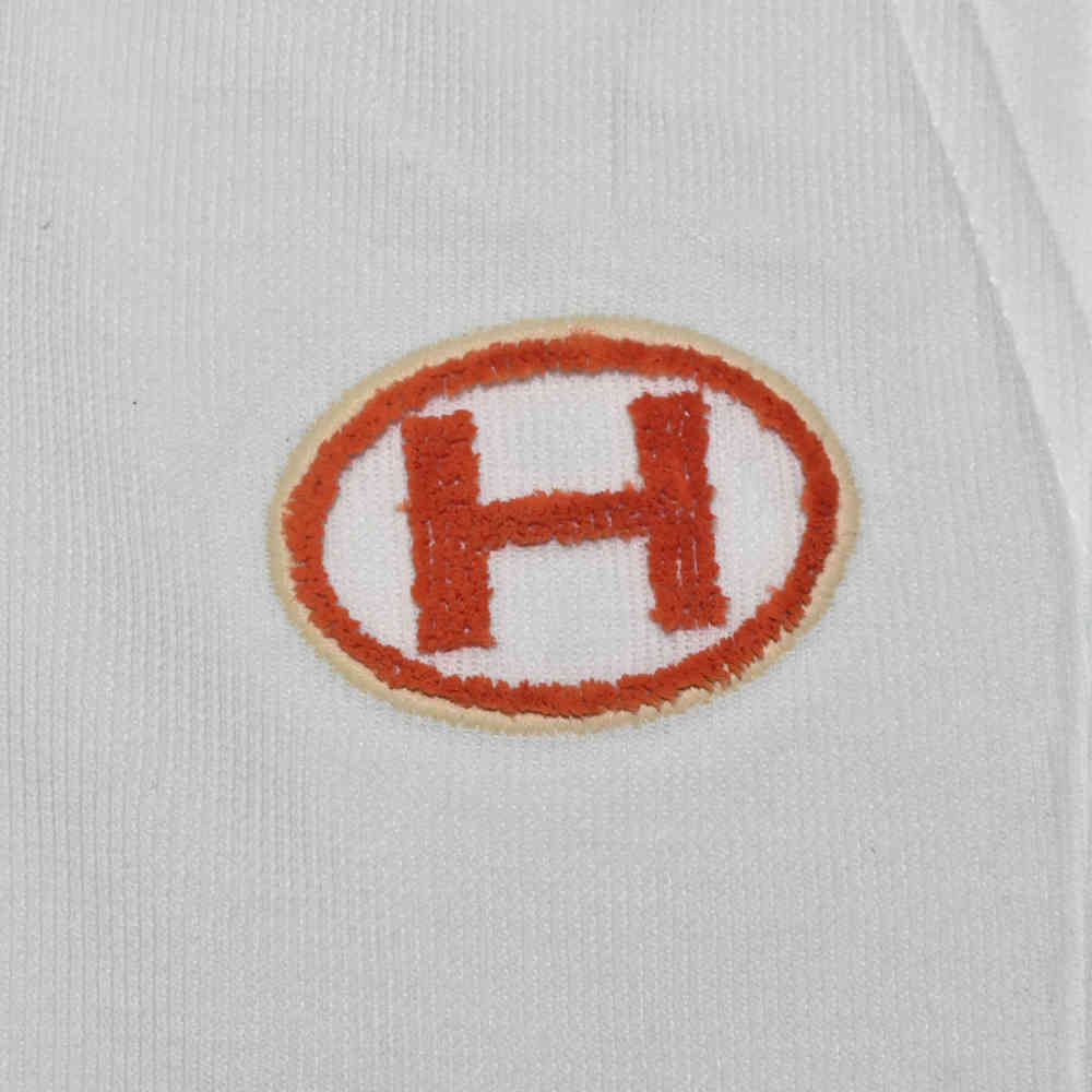 Hermes White Premium Quality Men's Shorts-thumb-2