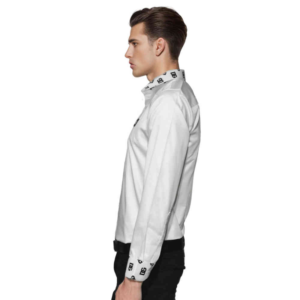 Dolce & Gabbana White Luxury Cotton Shirt-2